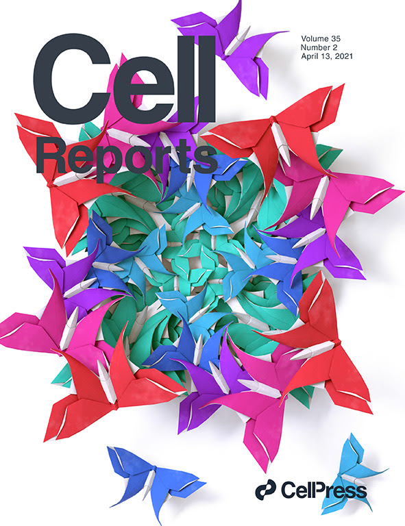 Cell Reports Cover - April 12, 2021