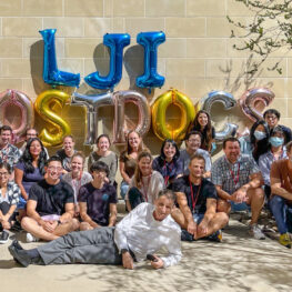 A group photo of La Jolla Institute postdoctoral fellows