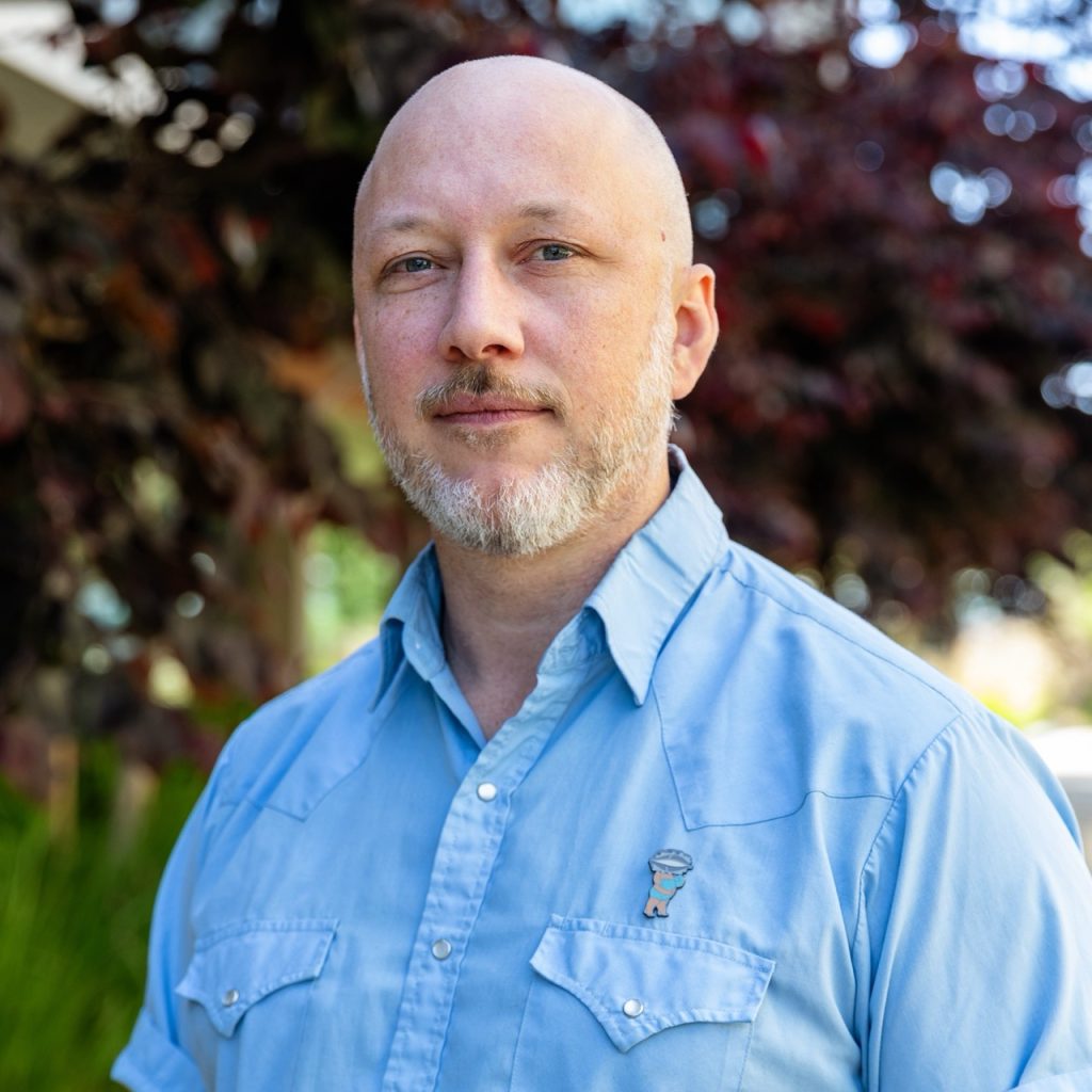 Headshot of scientist Sam Myers, Ph.D.