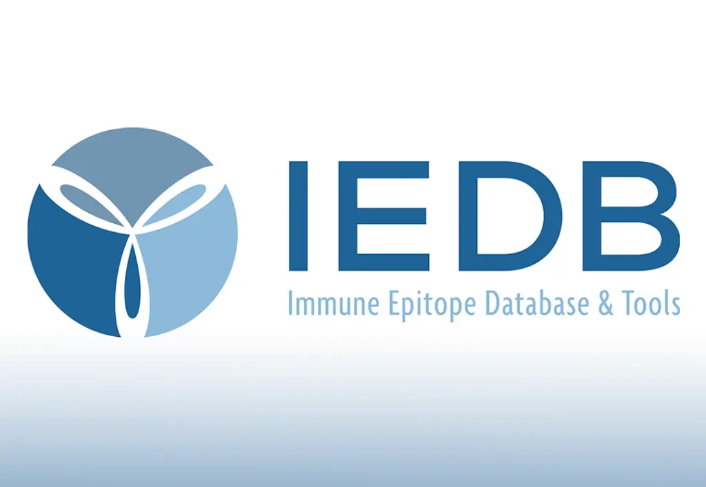 Logo for the Immune Epitope Database (IEDB)